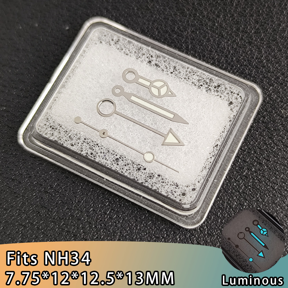 QX NH34 Tay NH34 GMT Tay NH34 Đồng Hồ Tay Phần BGW9 Xanh Dạ Quang Thích Hợp Cho NH34 Phong Trào Đồng