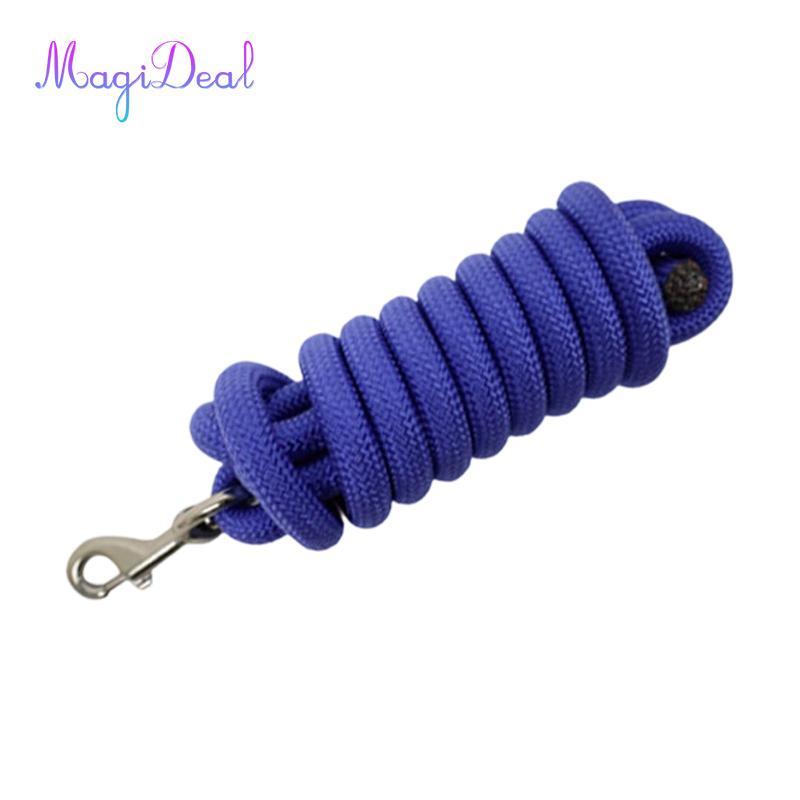 Dây dẫn ngựa MagiDeal, Lunge Rein, Dây Lunge tập hàng đầu, Dây buộc nhanh, Dây dẫn hiệu suất ngựa, c