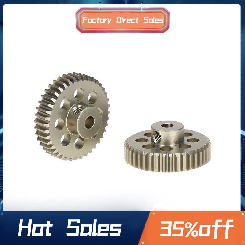 2 Chiếc 48DP 3.175mm 40T Bánh Răng Động Cơ Bánh Răng Cho Xe RC Chải Động Cơ Không Chổi Than
