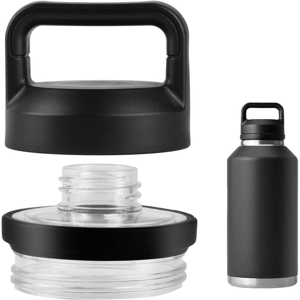 Phù hợp với Chai Rambler YETI 18oz 26oz 36oz 64oz - Phụ kiện nắp đậy thay thế & nắp vặn