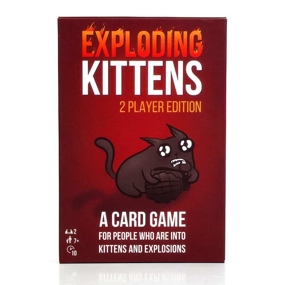 Trò chơi bài Phát nổ Kittens Phiên bản 2 người chơi