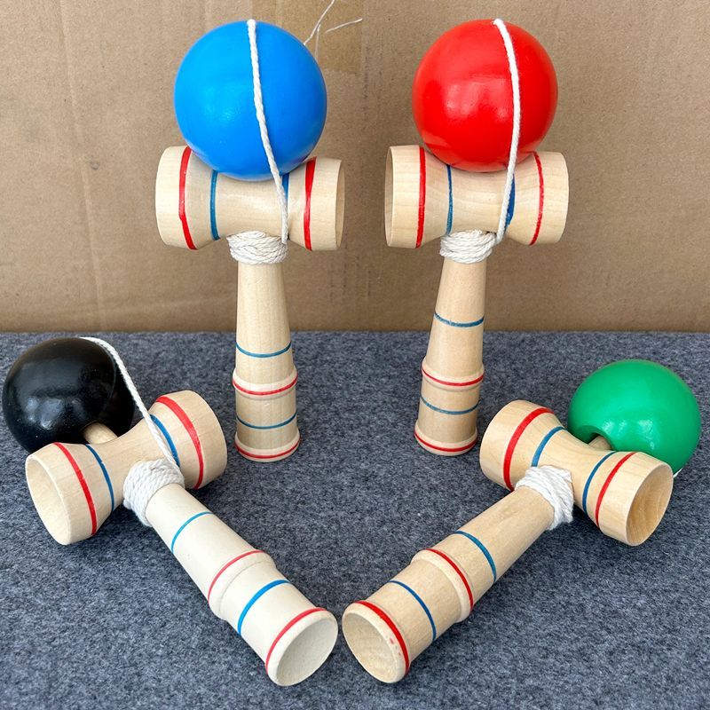 Kendama Nhật Bản chuyên dụng cho người lớn, đồ chơi cân bằng vui nhộn