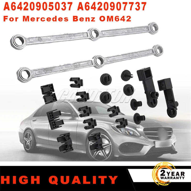 Dành Cho Xe Mercedes Benz OM642 Nạp Manifold Swirl Flap Repair Runner Bộ Dụng Cụ Thanh Kết Nối 64209