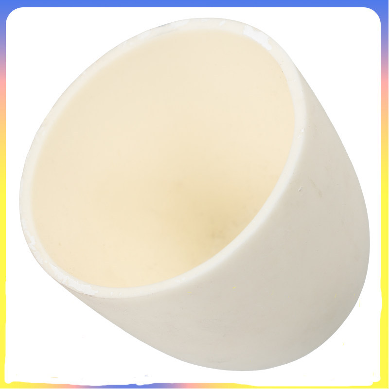 Bát gốm sứ Alumina để phân tích phòng thí nghiệm Ứng dụng nhiệt độ cao Làm nóng chảy kim loại Giá đỡ