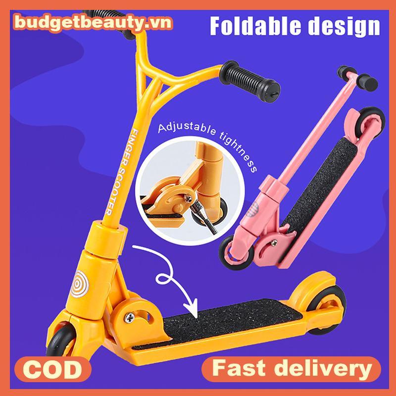 BUDGET Kids Ki Scooter Finger BMX Có Thể Gập Lại T-type Finger Scooter Đầu ngón tay Movemet.