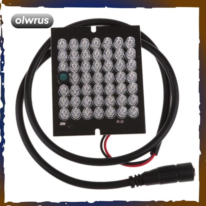 48 đèn LED Hồng Ngoại IR Board 940nm 12V Cho Camera An Ninh 48 Lampenperlen