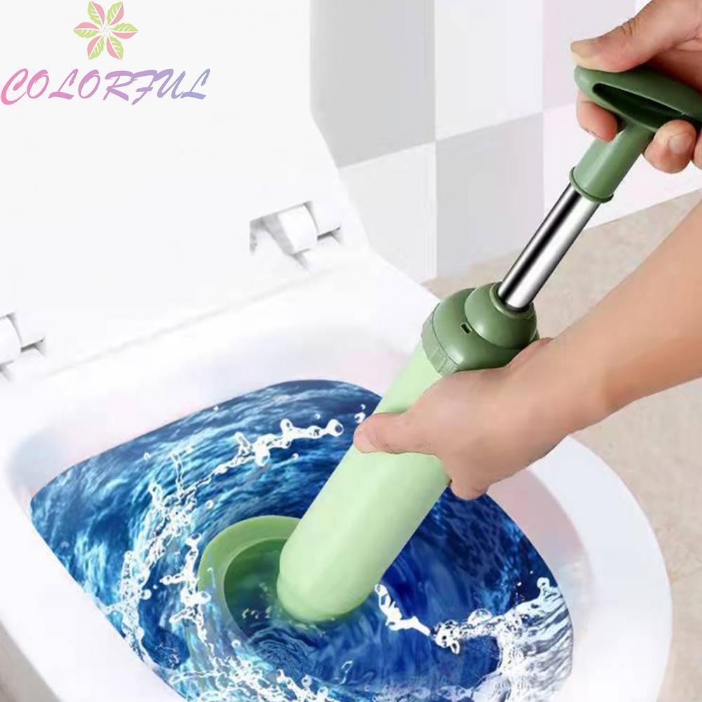 High Pressure Air Toilet Plunger for Drain and Sink Unclogging with ABS Material