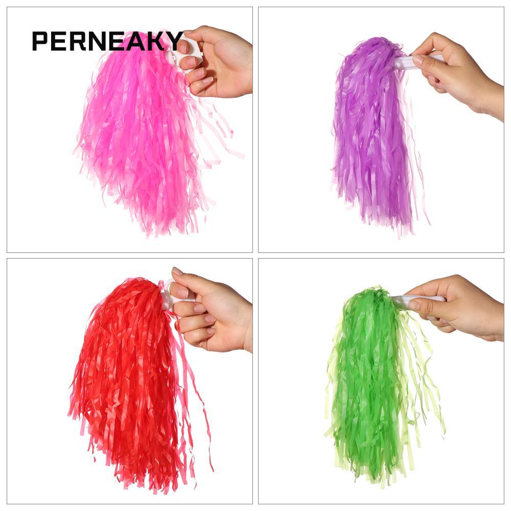 PERNEAKY 1 đôi Bóng cổ vũ cổ vũ 2 phong cách Buổi hòa nhạc Tay cầm hai lỗ Trang trí tiệc khiêu vũ