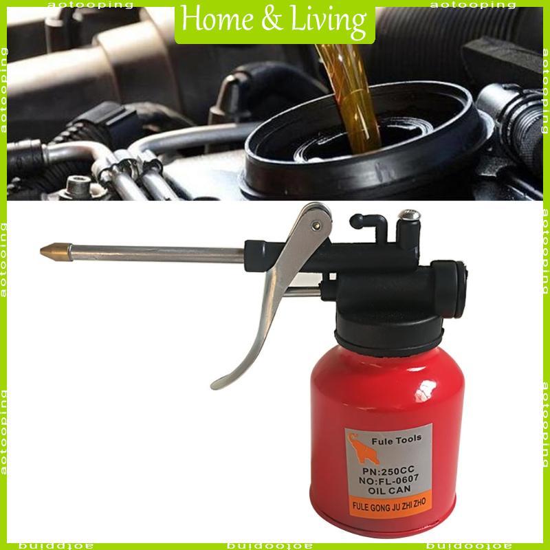 AOTO Vòi Thumb Pump Workshop Oiler Oiler Oil Can Red Pressure Oiler Grease Pump