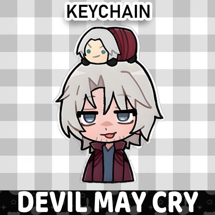 Ganci / Gantungan Kunci Akrilik DEVIL MAY CRY CHIBI - DANTE CHIBI