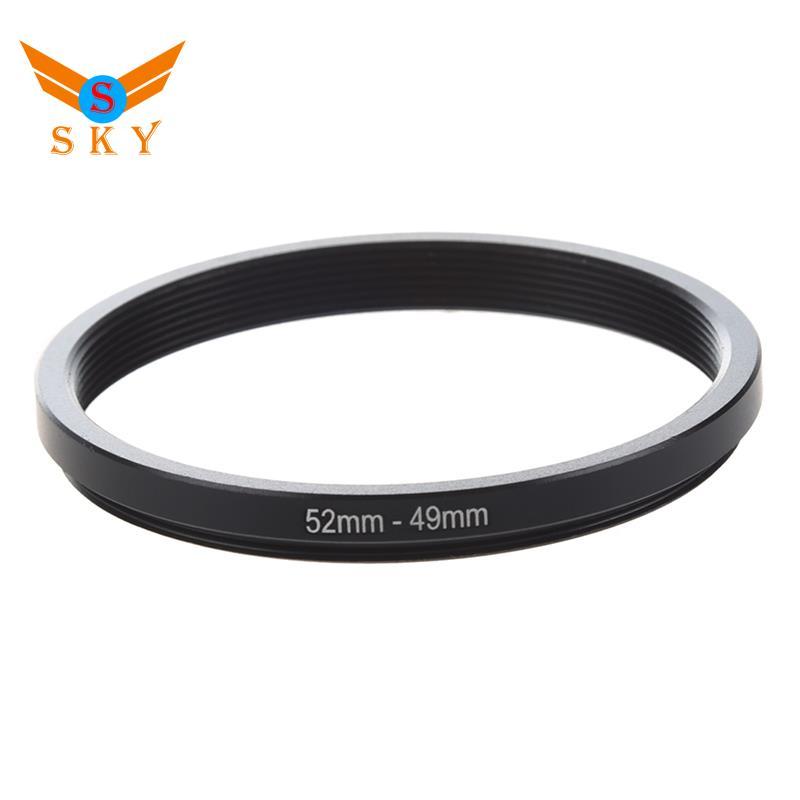 Bộ chuyển đổi vòng đen 52mm-49mm 52mm đến 49mm cho máy ảnh