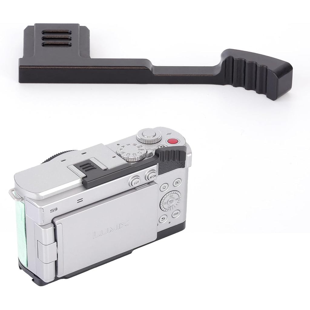 Tay nắm ngón tay cái bằng kim loại cho máy ảnh Panasonic LUMIX S9, Tay cầm ngón tay cái LUMIX S9 Tay