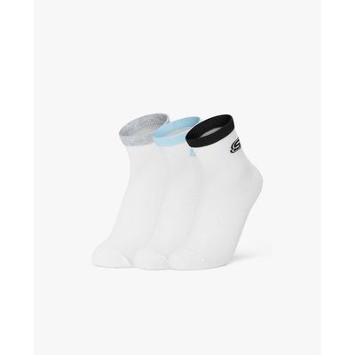 SKECHERS - Set 3 vớ trẻ em cổ thấp phối viền_L324K112-05E3