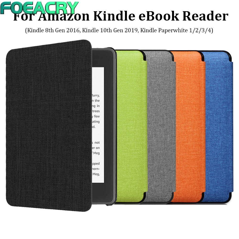 FOEACRY Smart Ultra Slim Fashion Auto Wake / Sleep 6 "eBook Reader Vỏ bảo vệ cho Kindle 8 / 10th Gen
