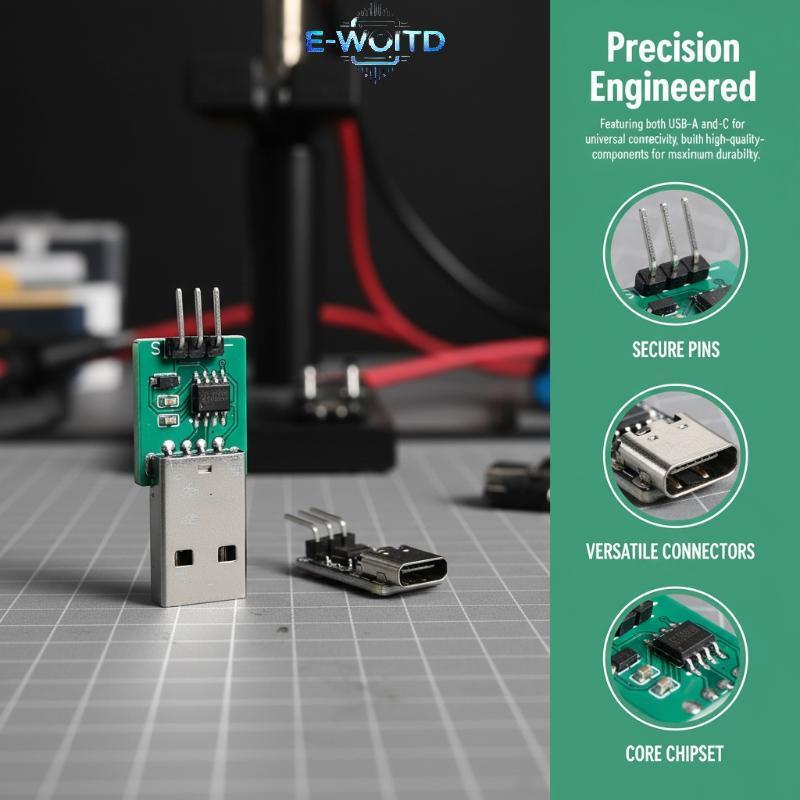 E-WOITD 32Bit AM32 USB Linker Brushless ESC Lập trình viên Loại C cho RC DIY Động cơ không chổi than