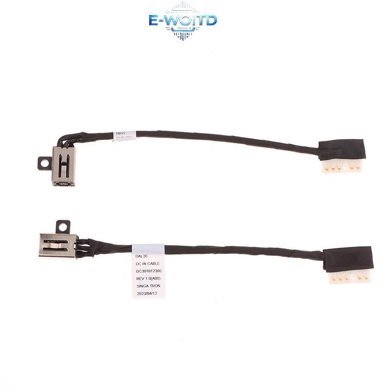 E-WOITD Mới Thay Thế DC Power Ja Cáp Cho Inspiron 3405 3501 3505 3511 3515 5593 5594 Vostro 3500 350