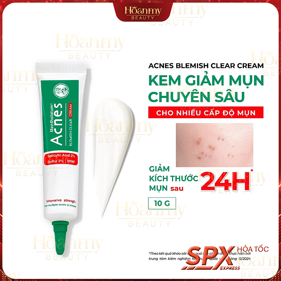 Kem chấm mụn chuyên sâu Acnes Blemish Clear Cream 10g