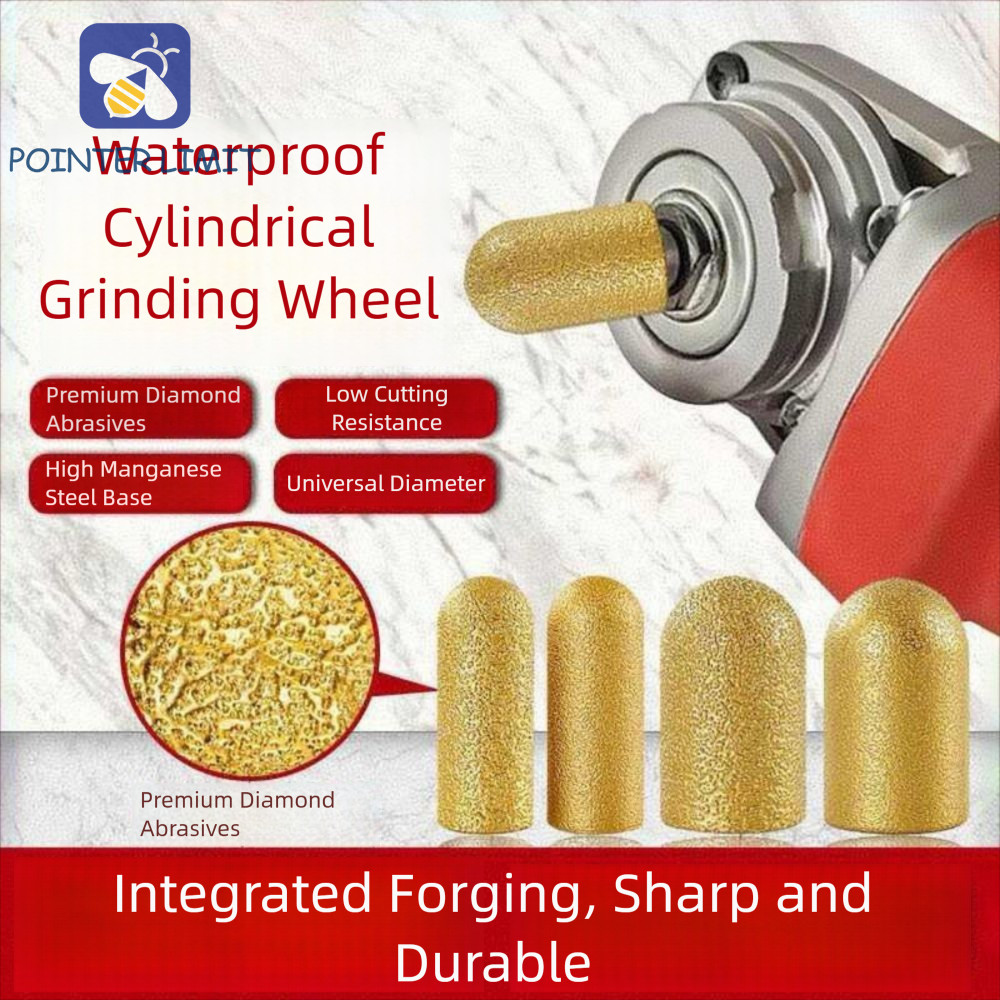 POINTER LIMIT Brazed Finger Bit, Công cụ khắc hiệu quả bền bỉ, Cổng ren Grit Bánh mài đánh bóng chín