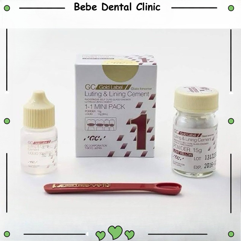 Life Dental Clinic Fuji 1 Mini Pack (Gold Label 1 Glass ionomer luting xi măng)