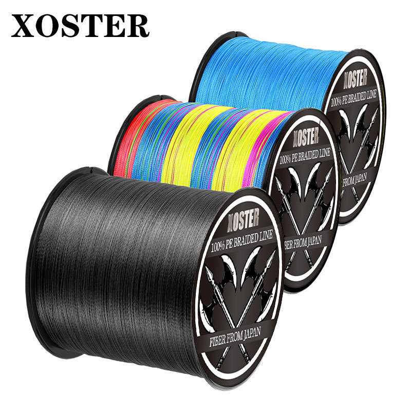 XOSTER 300M 8 Dây PE Dây Bện Dây Nổi Siêu Mạnh Bện Dây Lure Line 8 Dây Câu Dây Lure Line