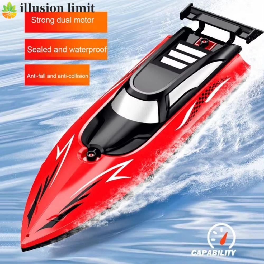 ILLUSION LIMIT Mini Rc Boat Đồ chơi nước mùa hè tốc độ cao cho trẻ em