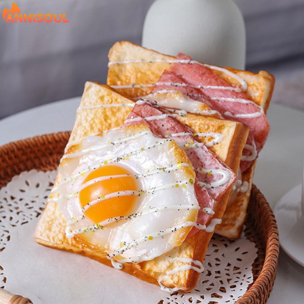 [NISO]Simulation Toast Bread Model for Bakery Shop Display and Craft Decoration