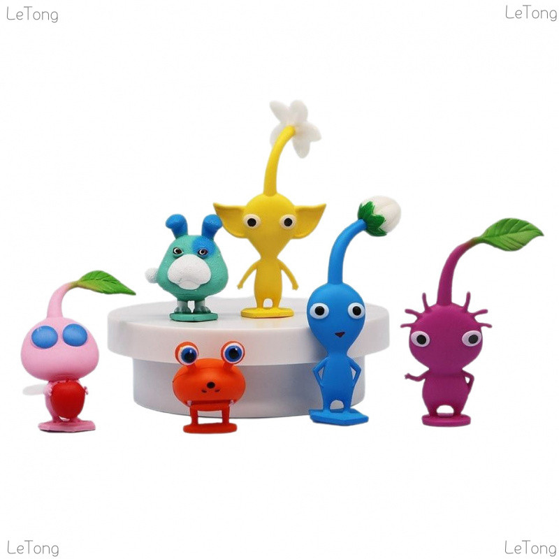 Bộ Búp Bê Pikmin Trò Chơi Hàng Hóa Pikmin Búp Bê Hình Trang Trí Mô Hình