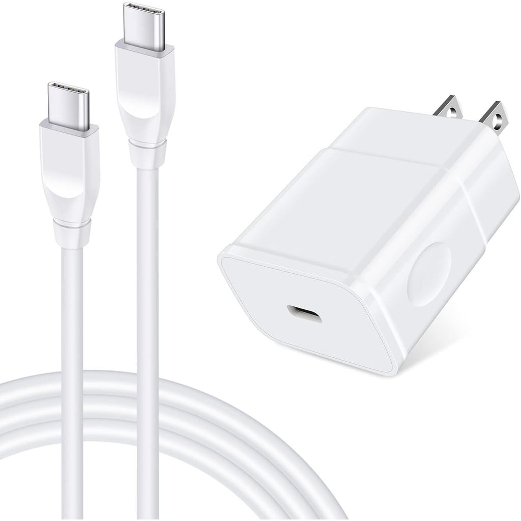 Bộ sạc siêu nhanh 25W, Bộ sạc điện thoại Android dài 10FT Cáp USB Type C Sạc nhanh cho Samsung Galax