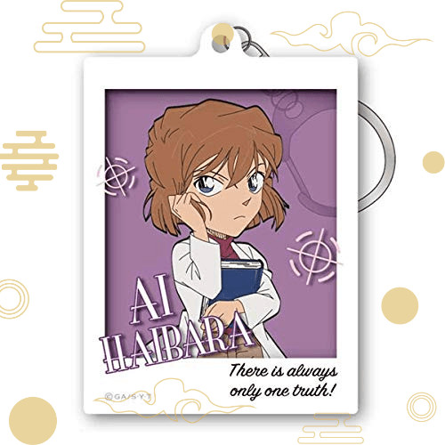 【Trực tiếp từ Nhật Bản】Toshinpack Thám tử lừng danh Conan móc khóa acrylic (Polaroid Haibara) W60mm×