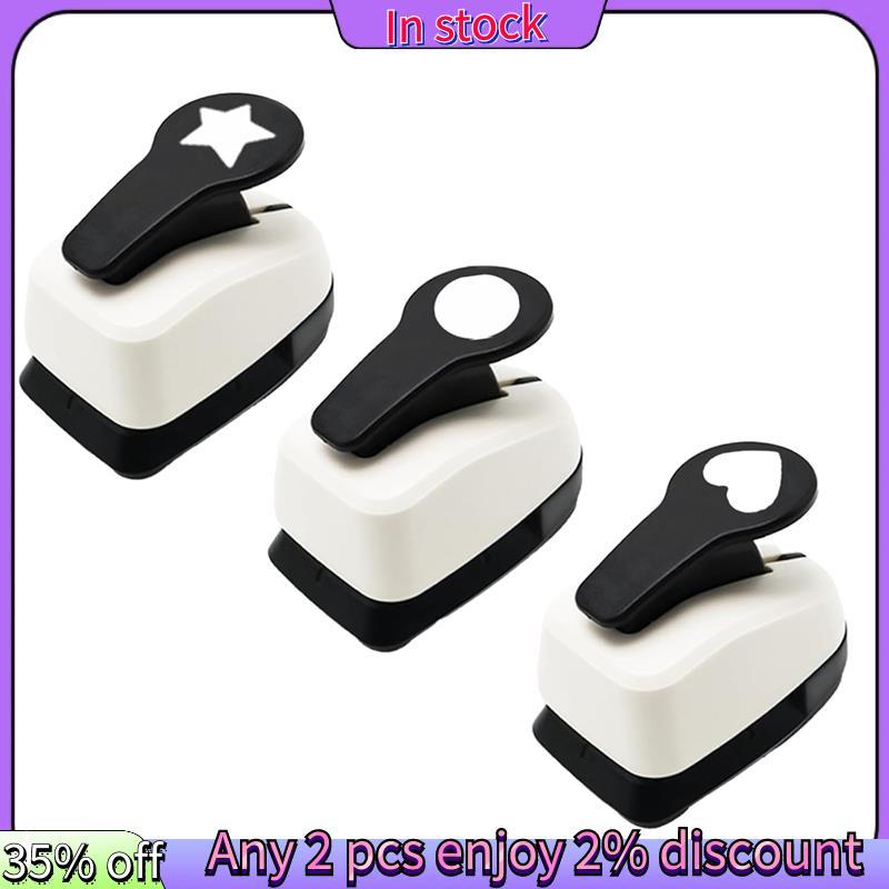 Còn hàng-Paper Punch, Heart Hole Puncher, Circle Punch, Star Hole Punch, 1 inch Shape Hole Punch cho