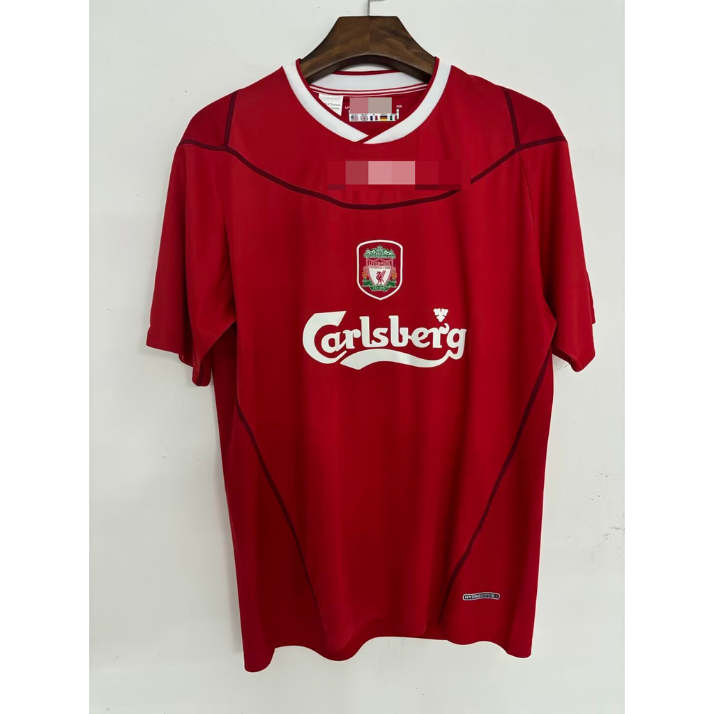 Áo đấu ngắn tay bóng đá sân nhà Liverpool Retro 024