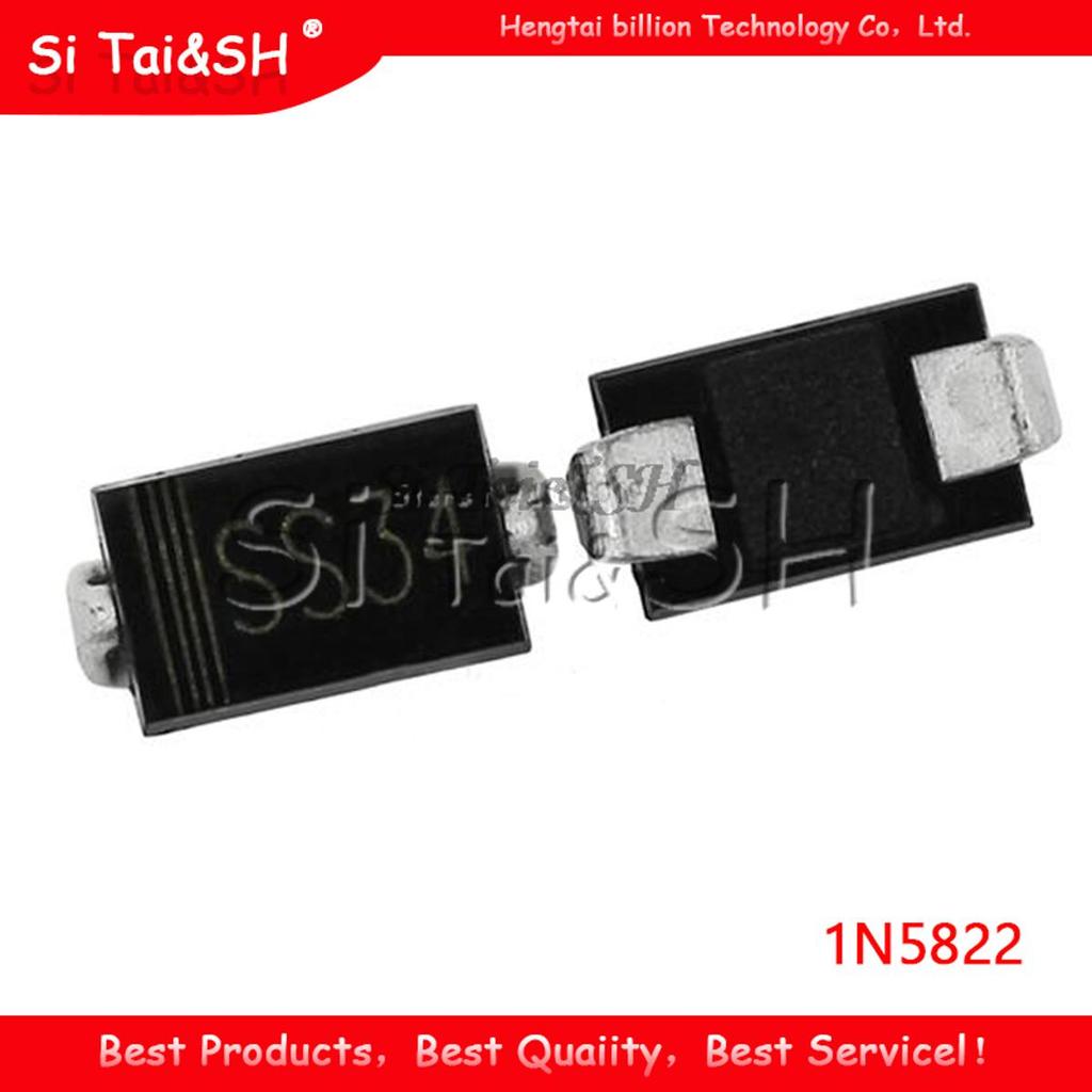 100 chiếc 1N5822 SMA SS34 smd DO-214ac IN5822 diode Schottky ss34