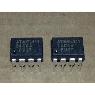 10 CÁI / lô AT24C04 DIP8 24C04 24C04AN DIP IC mới và nguyên bản Còn hàng