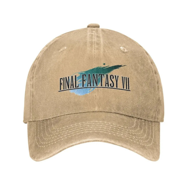 Mùa Hè 2025 Final Fantasy VII FF7 Merch Mũ Bóng Chày Nam Nữ Ngộ nghĩnh Trò Chơi Điện Tử Mũ Nón Có Th