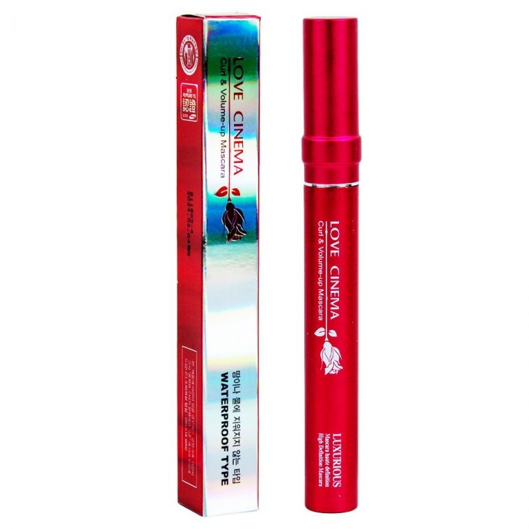 Love Cinema Curl and Volume Up Mascara 7ml - Ống Đỏ