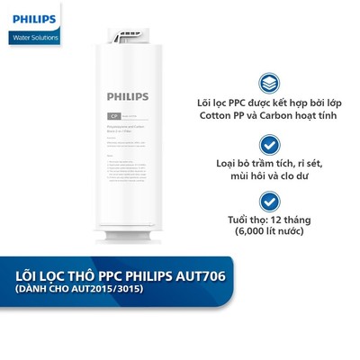 Lõi lọc thô PPC Philips AUT706 (cho AUT2015 và AUT3015)
