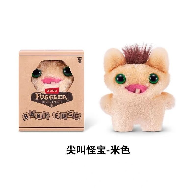 Chính Hãng Fuggler Dễ Thương Răng Quái Vật Funk Răng Bé Siêu Dễ Thương Sáng Tạo Mini Búp Bê Dễ Thươn