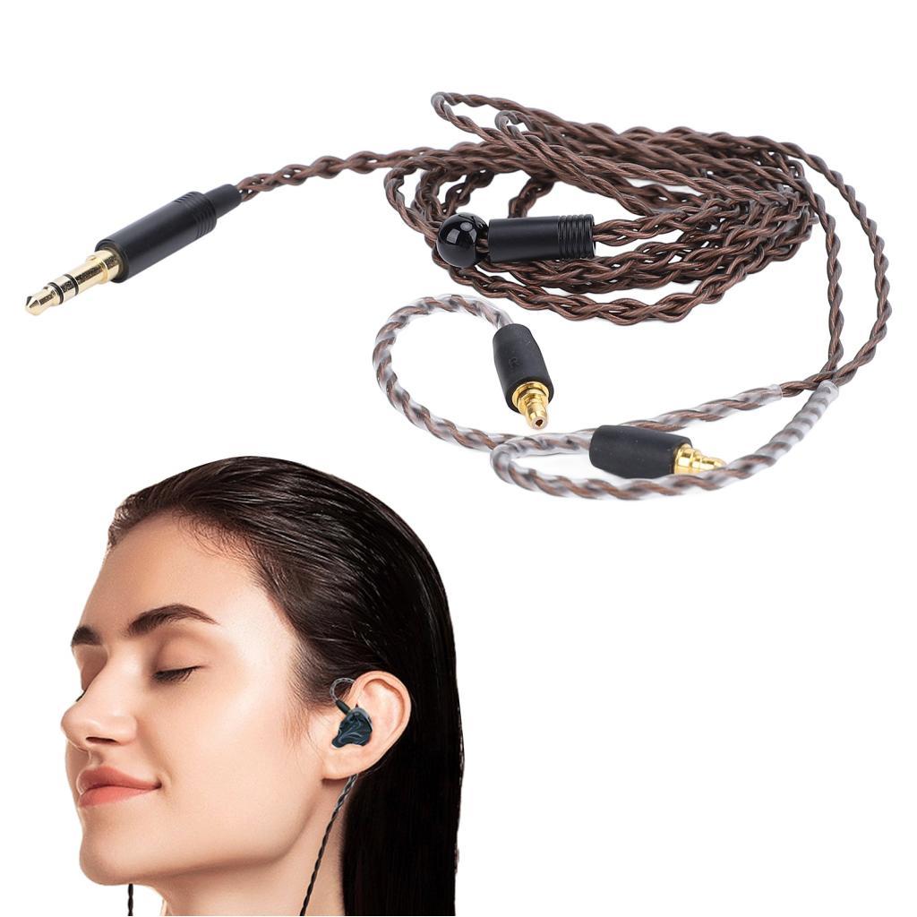 Treee Cáp Tai Nghe Cho IE100 Pro IE400 IE500 3.5 Mm Stereo Cắm Tai Nghe Âm Thanh Thay Thế 3,9ft Chốn