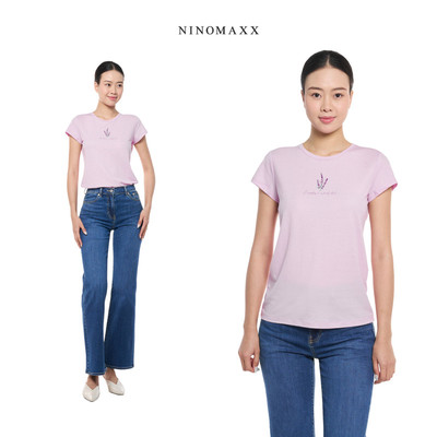 Áo Thun Graphic Nữ Tay Ngắn Ninomaxx 2510023