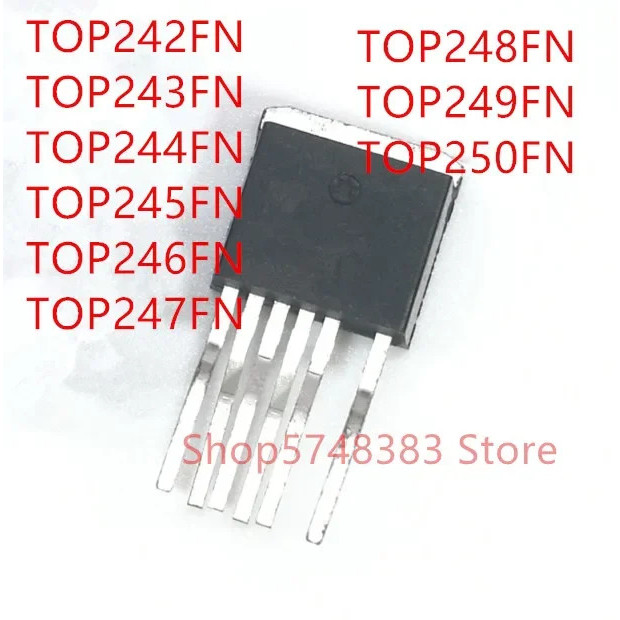 5 CÁI TOP242FN TOP243FN TOP244FN TOP245FN TOP246FN TOP247FN TOP248FN TOP249FN TOP250FN TO-262 Transi