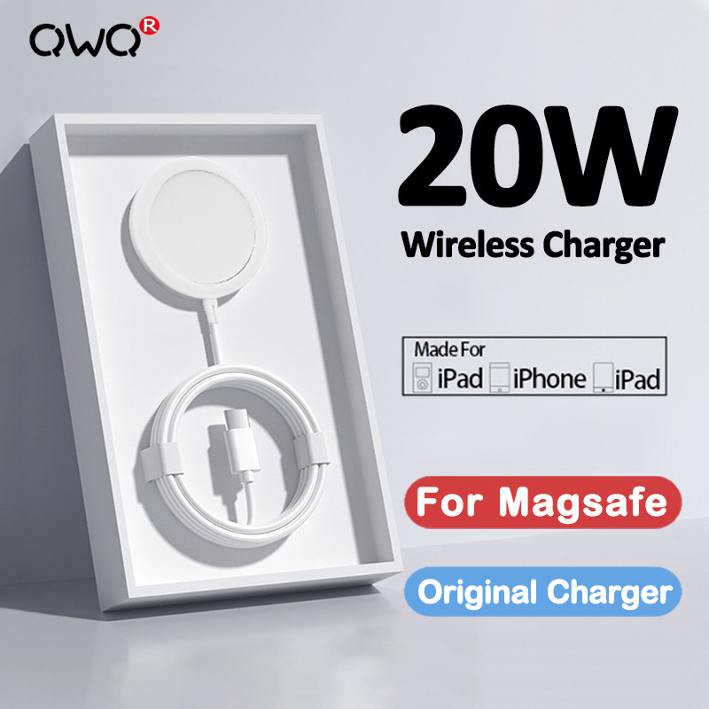 Dành Cho Magsafe Apple Sạc Không Dây Chính Hãng USB Loại C Cho IPhone 12 11 14 13 Pro Max Mini XS Ma