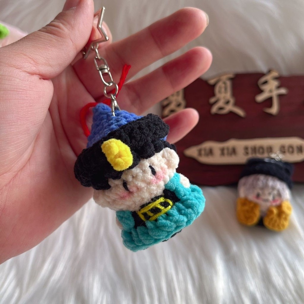 Mặt dây chuyền Thành phẩm Lin Zhengying Zombies Dễ thương Gummy Thành phẩm Móc Hong Kong Piece Class