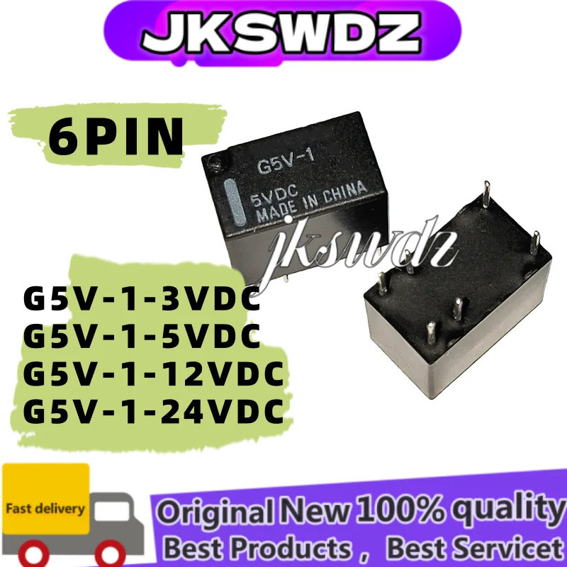 2-5 CÁI G5V-1-3VDC G5V-2 G5V-2-H1 G5V-1-5VDC G5V-1-12VDC DC 3V 5V 9V 12V 24V 9VDC 24VDC G5V-1-24VDC 