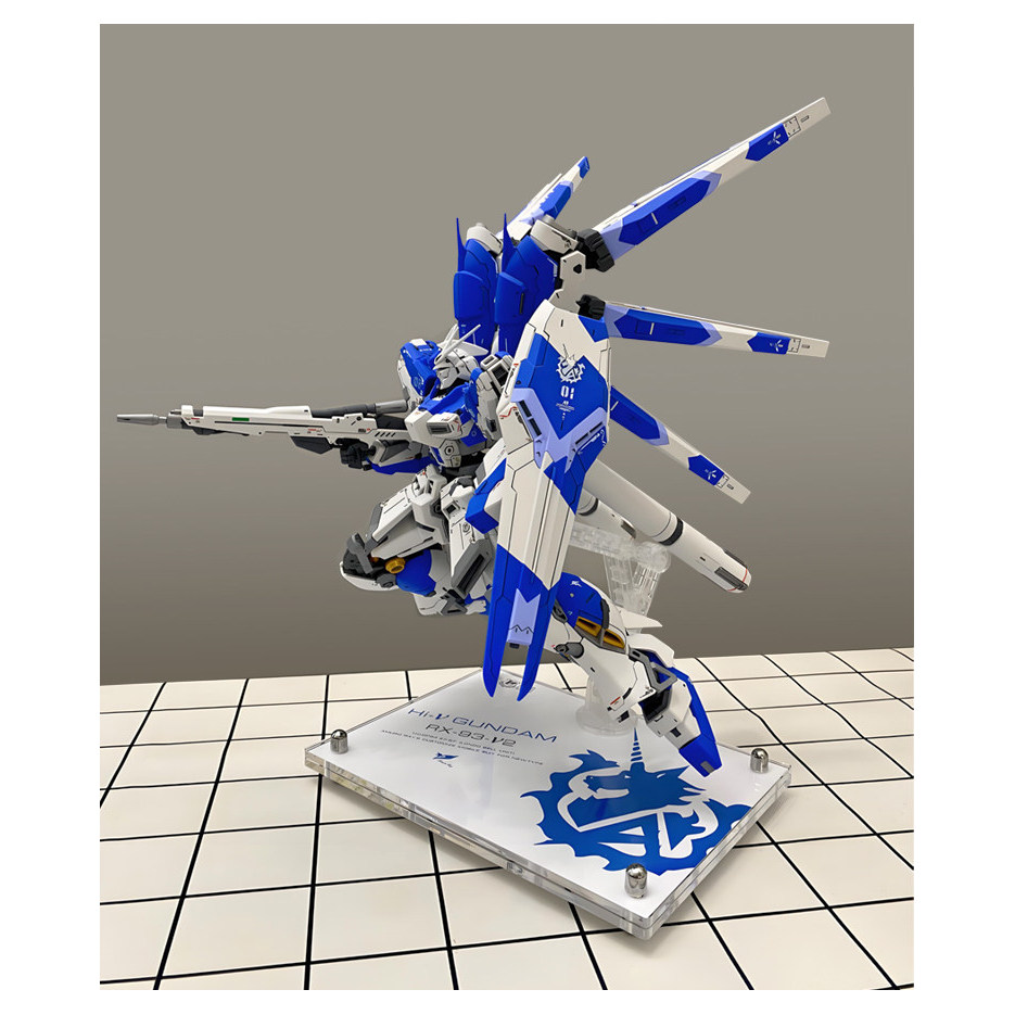 Đế Acrylic trong suốt đa năng cho 1 / 100 & 1 / 144 Gundam - Tương thích với Bộ dụng cụ mô hình Nu /