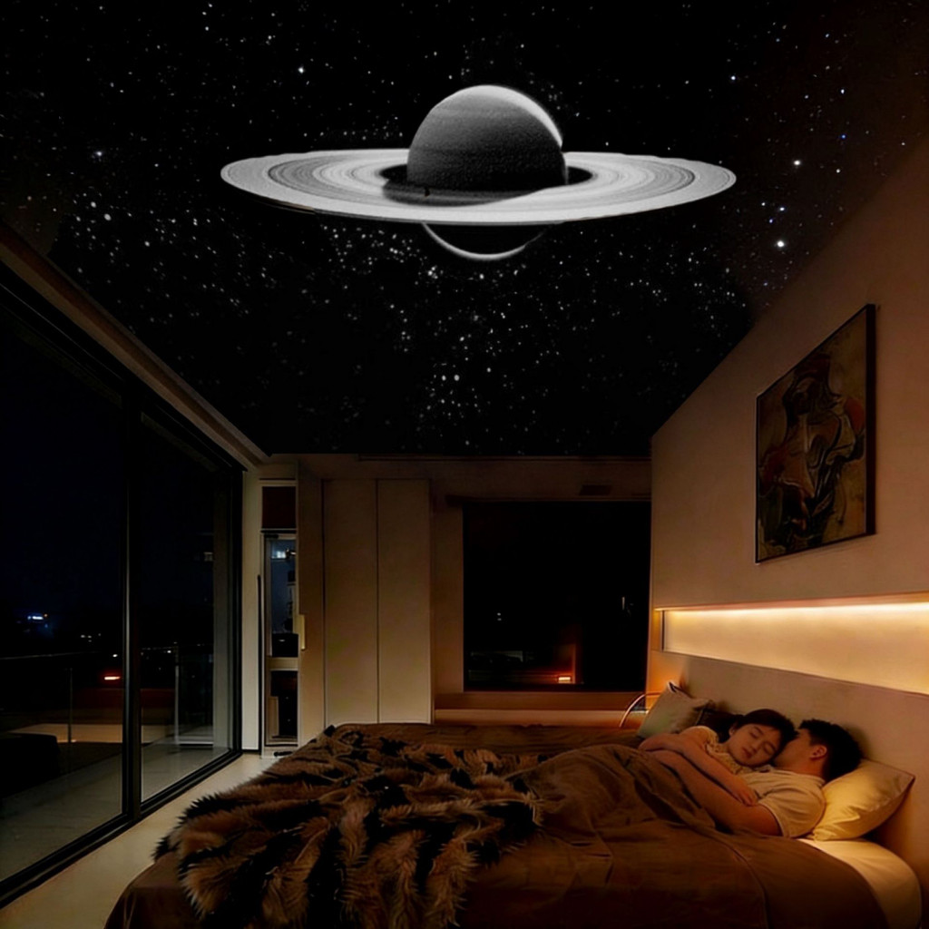 [NK] Đèn máy chiếu Eye Comfort Star Projector Night Light với 3 slide Usb Led Galaxy Đèn cho phòng n