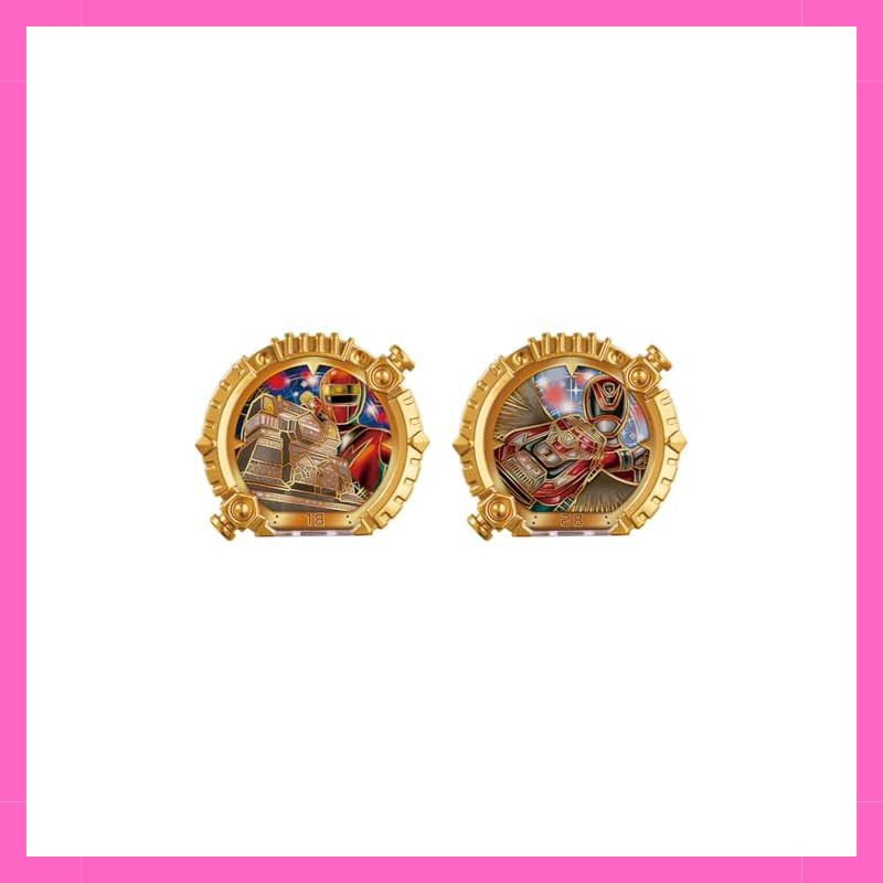 [BANDAI] Number One Sentai GoGo V DX Sentai Ring Set Kakuranger & Dekaranger