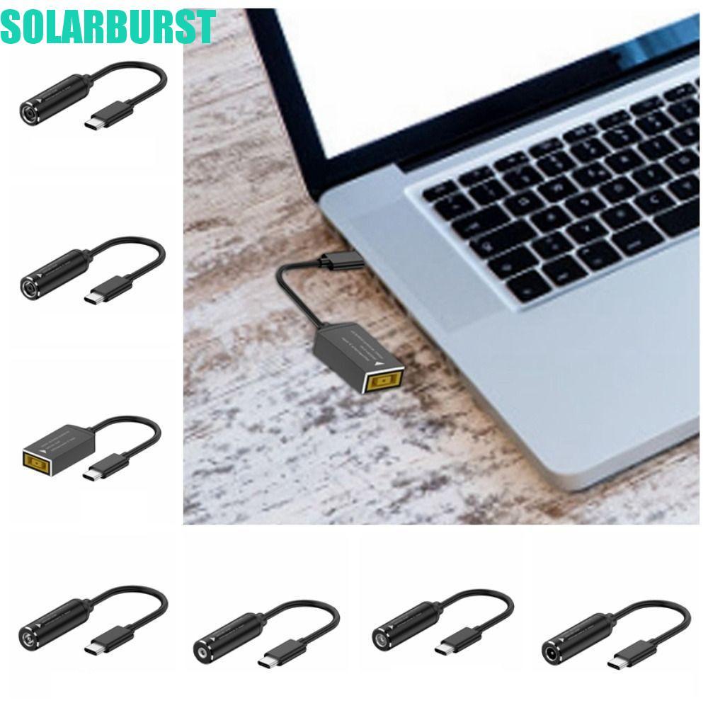 Cáp sạc SOLARBURST Type-C sang DC Jack, Cáp sạc DC sang Type-C đầu ra PD 65W PD, Tệp chuyển 3A DC Đầ