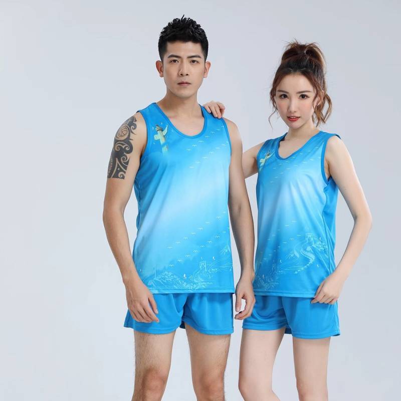 Sports Track and Field Training Men's and Women's Competition Sports Vest Marathon Running Quick-Dry