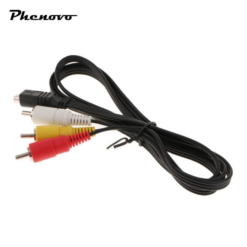 Dây cáp Video TV AV A / V cho Sony DCR-HC21 / DCR-HC22 / DCR-HC22 / DCR-HC24 / DCR-HC26 / DCR-HC28 /