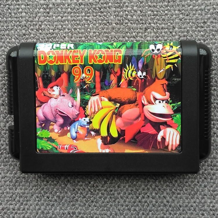 [Thẻ trò chơi Overlord nhỏ] Sega MD < SUPER DONKEY KONG 99 > SUPER DONKEY KONG 99